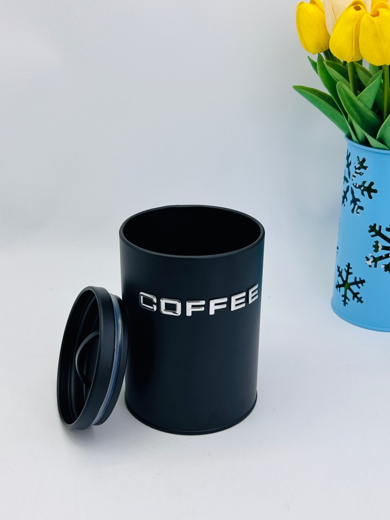 Runde Kaffeebehälter