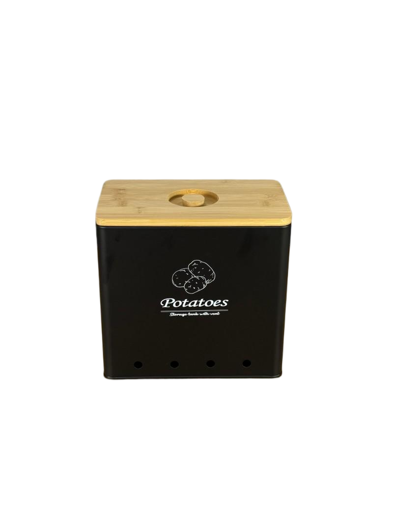 Quadratischer Kartoffelkörper (Bambusdeckeldicke 15mm)